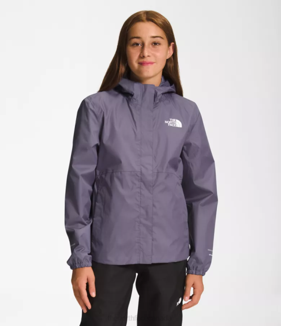 Lunar Slate Kids The North Face Antora Rain Jacket 42D0760