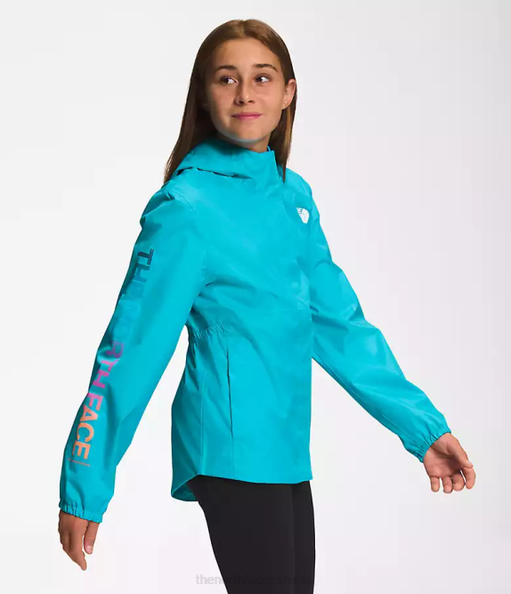 Scuba Blue Kids The North Face Antora Rain Jacket 42D0759