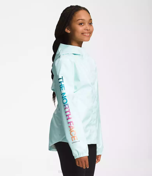 Skylight Blue Kids The North Face Antora Rain Jacket 42D0757