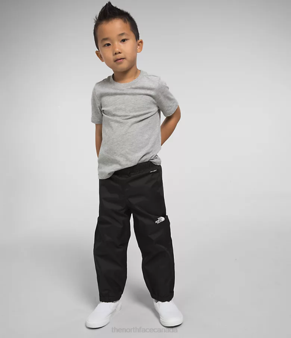 TNF Black Kids The North Face Antora Rain Pants 42D0271