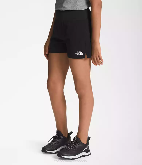 TNF Black Kids The North Face On The Trail Shorts 42D070