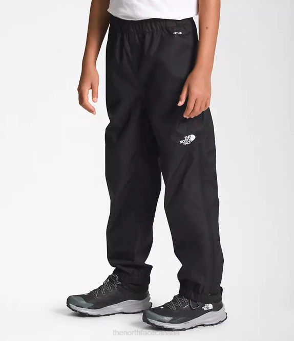 TNF Black Kids The North Face Antora Rain Pants 42D0269