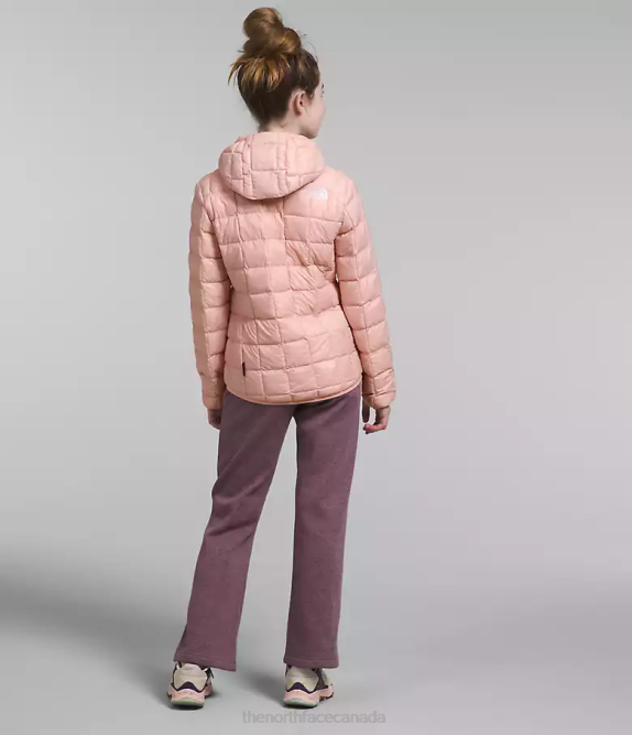 Pink Moss Kids The North Face ThermoBall Hooded Jacket 42D0180