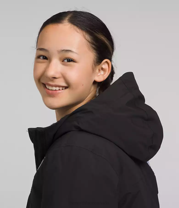 TNF Black Kids The North Face Arctic Parka 42D0179