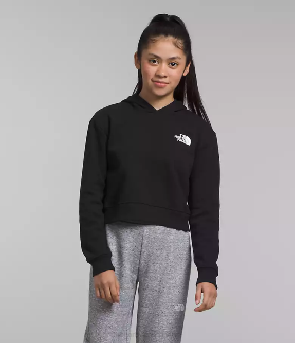 TNF Black Kids The North Face Camp Fleece Pullover Hoodie 42D0266