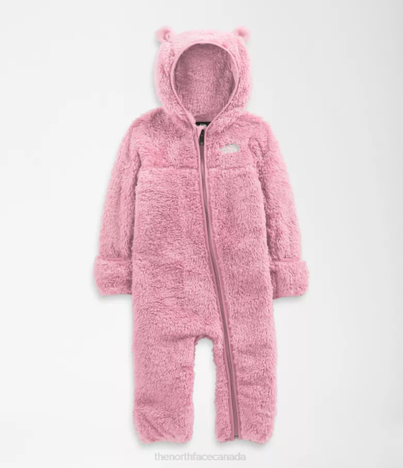 Cameo Pink Baby The North Face Bear One-Piece 42D0400