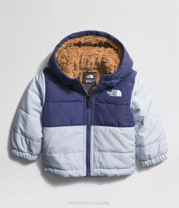Dusty Periwinkle Baby The North Face Reversible Mt Chimbo Full-Zip Hooded Jacket 42D0866