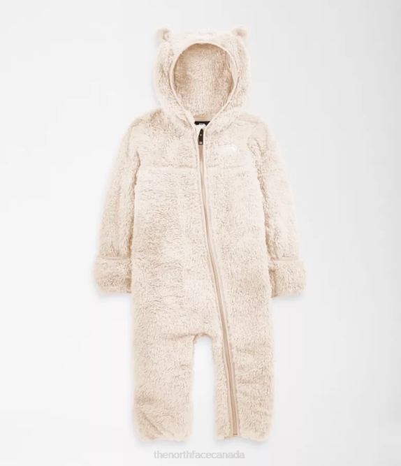 Gardenia White Baby The North Face Bear One-Piece 42D0402