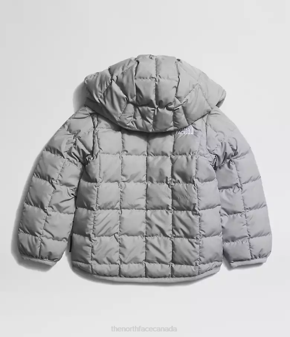 Meld Grey Baby The North Face Reversible ThermoBall Hooded Jacket 42D0638
