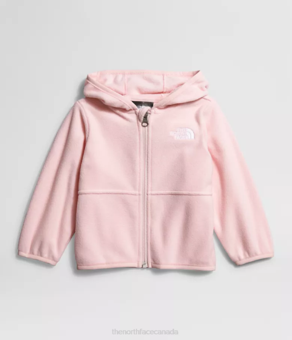 Purdy Pink Baby The North Face Glacier Full-Zip Hoodie 42D0989