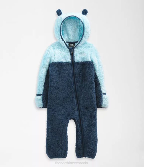 Shady Blue Baby The North Face Bear One-Piece 42D0401