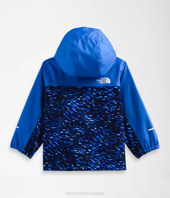 TNF Blue Bird Camo Print Baby The North Face Antora Rain Jacket 42D0587