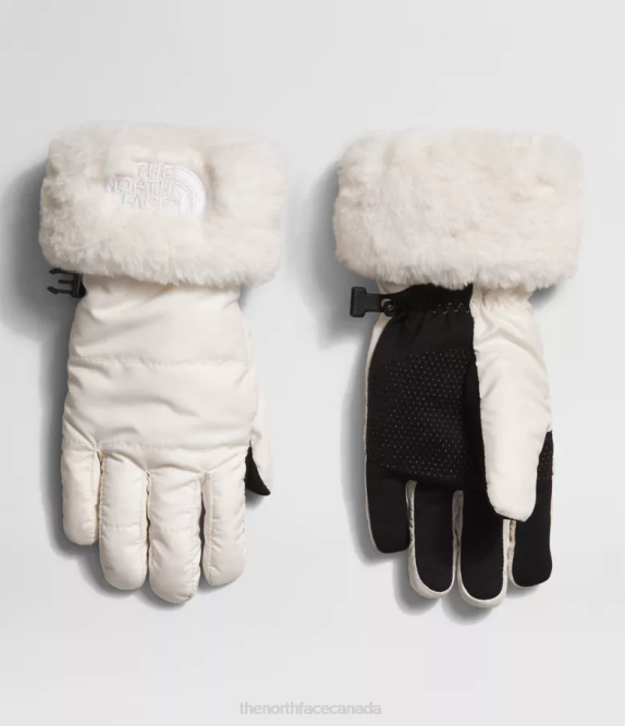 Gardenia White Kids The North Face Mossbud Swirl Gloves 42D01029