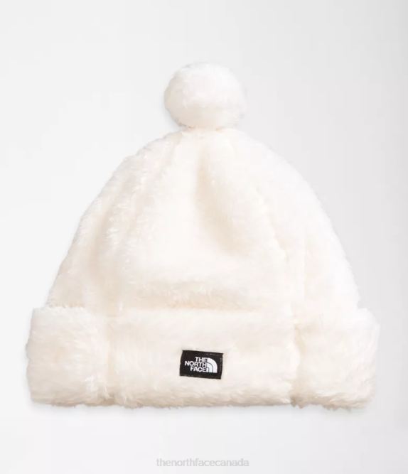 Gardenia White Kids The North Face Suave Oso Beanie 42D0528