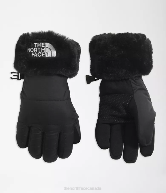 TNF Black Kids The North Face Mossbud Swirl Gloves 42D0460