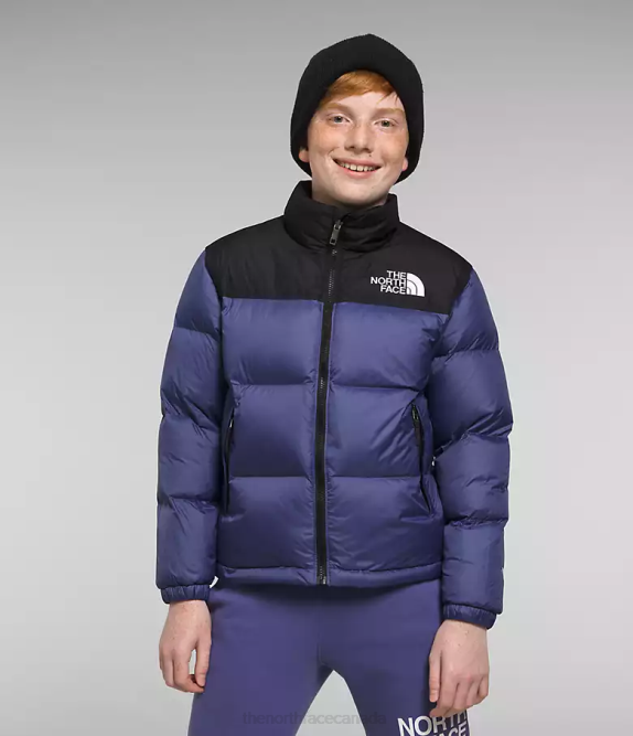 Cave Blue Kids The North Face 1996 Retro Nuptse Jacket 42D0914