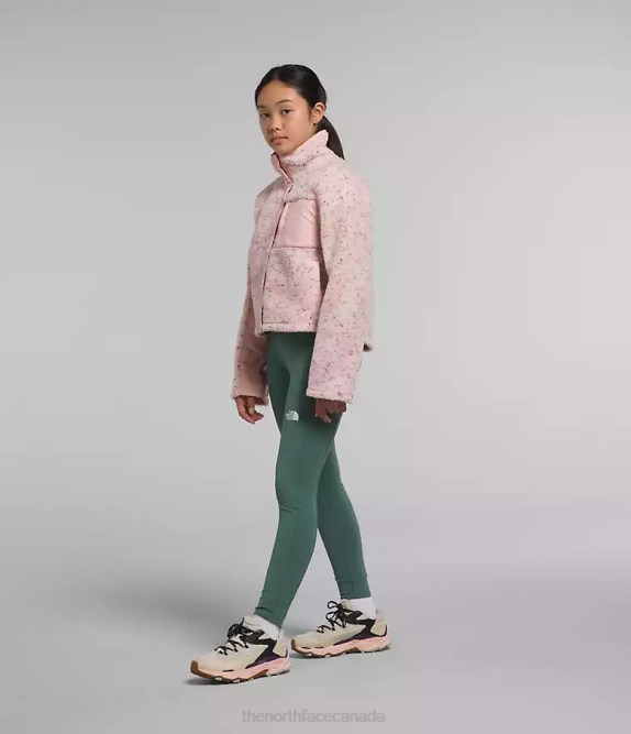 Pink Moss Kids The North Face Fleece Mashup Jacket 42D074