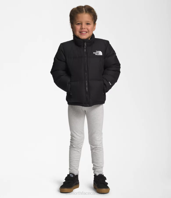 TNF Black Kids The North Face 1996 Retro Nuptse Jacket 42D0529