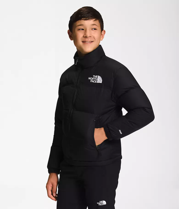 TNF Black Kids The North Face 1996 Retro Nuptse Jacket 42D0911