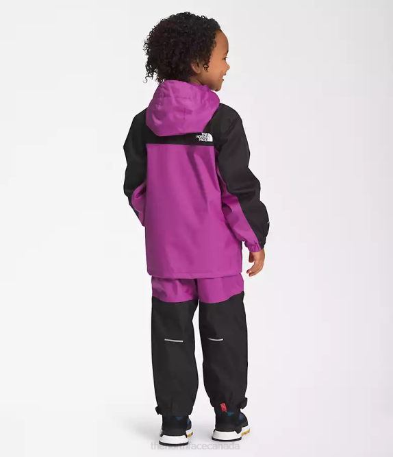Purple Cactus Flower Kids The North Face Antora Rain Jacket 42D088