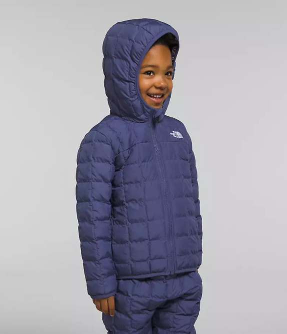 Cave Blue Kids The North Face Reversible ThermoBall Hooded Jacket 42D01237