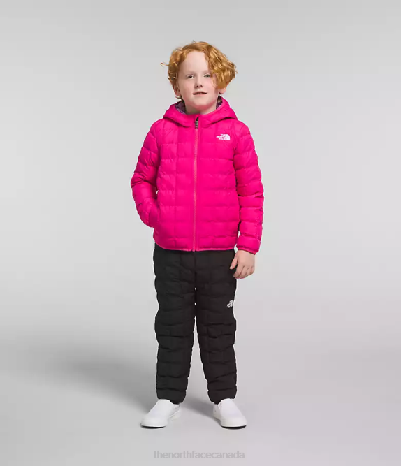 Mr. Pink Kids The North Face Reversible ThermoBall Hooded Jacket 42D01239