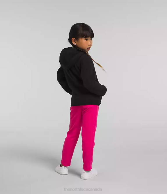 TNF Black Kids The North Face Forrest Fleece Full-Zip Hoodie 42D0464