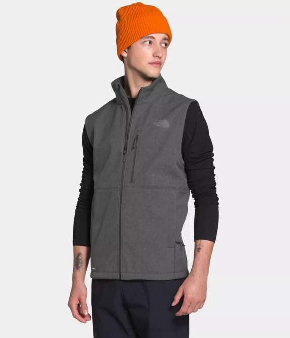 TNF Dark Grey Heather Men The North Face Apex Bionic Vest 42D0202