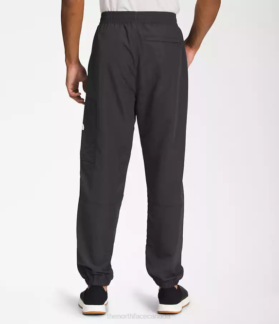 Asphalt Grey Men The North Face TNF Nylon Easy Pants 42D0492