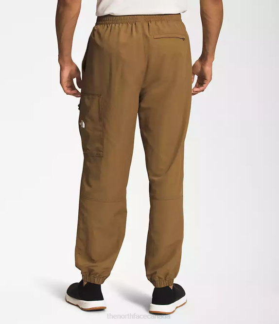 Utility Brown Men The North Face TNF Nylon Easy Pants 42D0493
