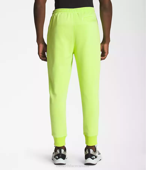 Led Yellow/TNF Black Men The North Face Box NSE Joggers 42D01040