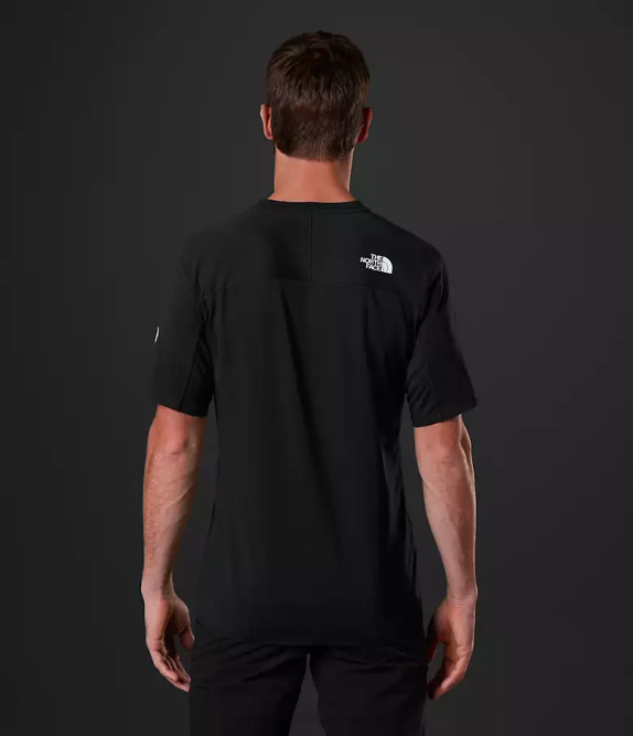 TNF Black Men The North Face Summit Series Crevasse Short-Sleeve Tee 42D0957