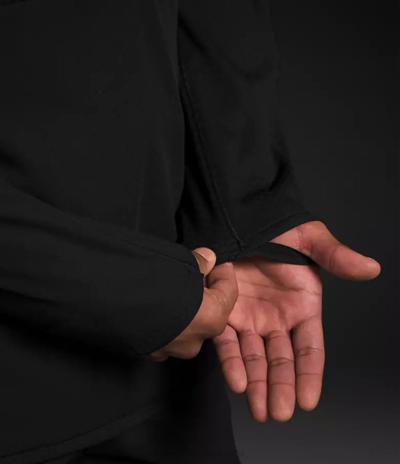 TNF Black Men The North Face Summit Series FUTUREFLEECE LT -Zip 42D0353