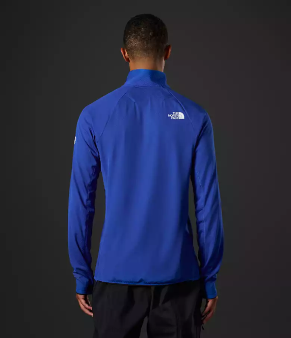 TNF Blue Men The North Face Summit Series FUTUREFLEECE LT -Zip 42D0352