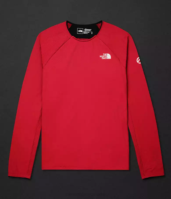 TNF Red Men The North Face Summit Series FUTUREFLEECE Crew 42D0126