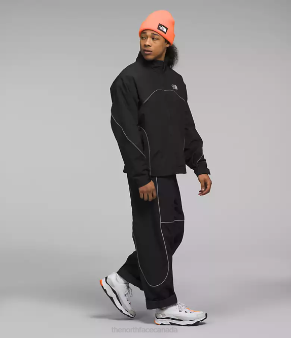 TNF Black Men The North Face Tek Piping Wind Jacket 42D0868