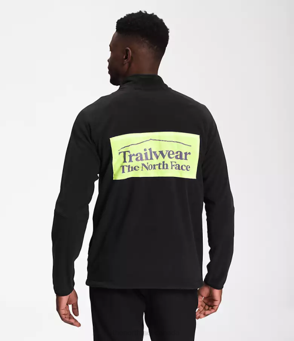TNF Black/Led Yellow Men The North Face Trailwear Fantasy Ridge -Zip 42D0650