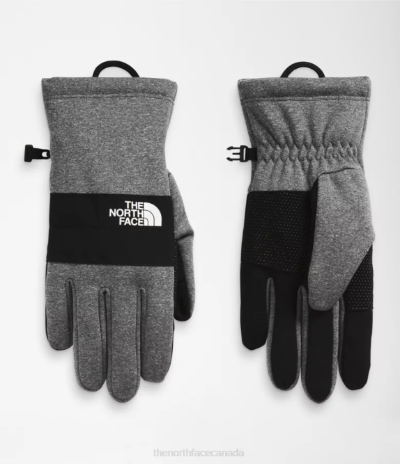 TNF Medium Grey Heather Men The North Face Sierra Etip Gloves 42D0664