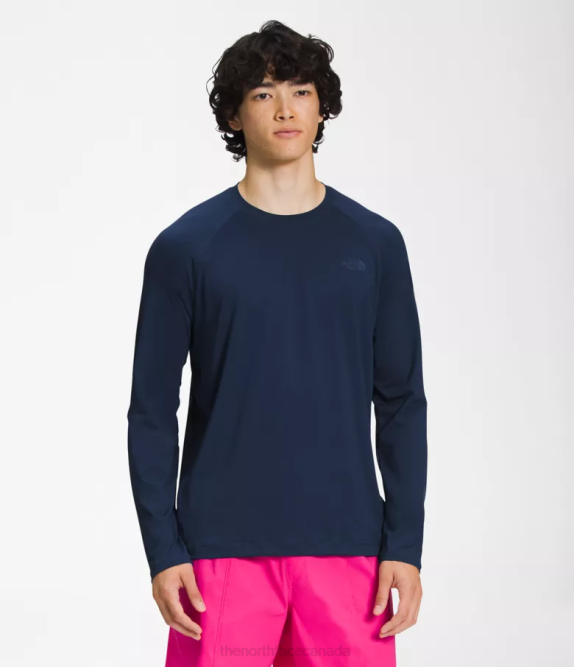 Summit Navy Men The North Face Class V Water Top 42D0211