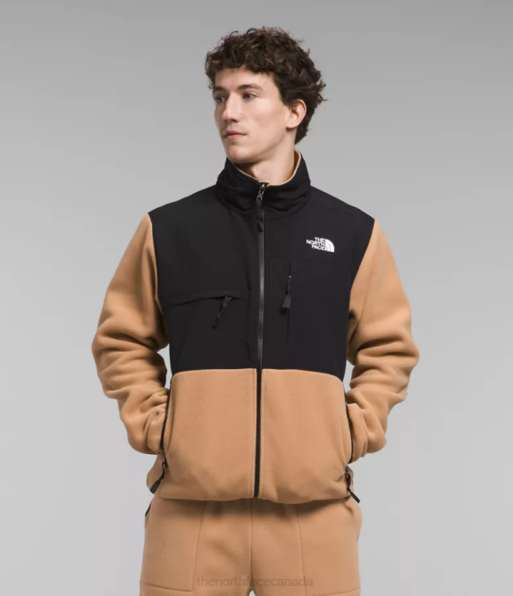 Almond Butter/TNF Black Men The North Face Denali Jacket 42D0194