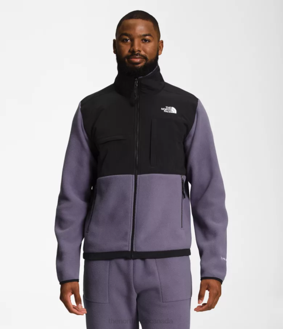 Lunar Slate/TNF Black Men The North Face Denali Jacket 42D0199