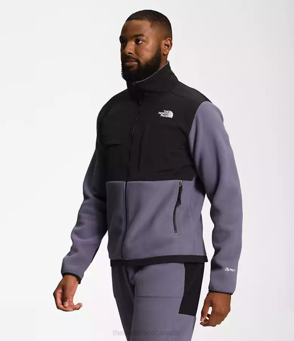 Lunar Slate/TNF Black Men The North Face Denali Jacket 42D0199