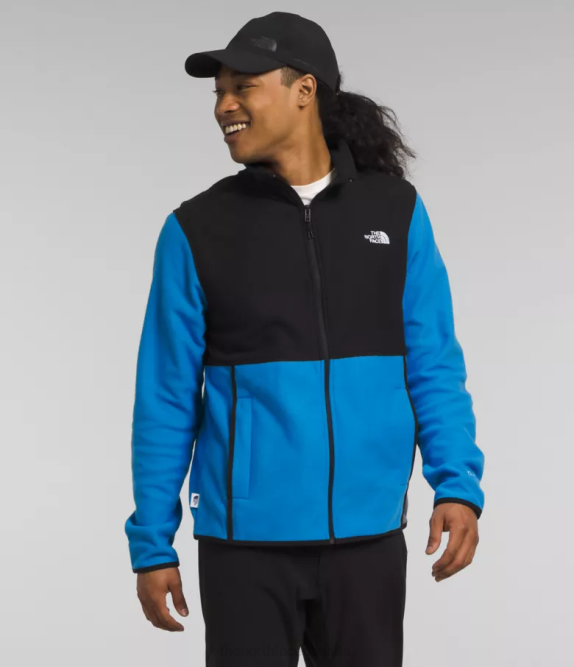 Optic Blue/TNF Black Men The North Face Alpine Polartec 100 Jacket 42D017