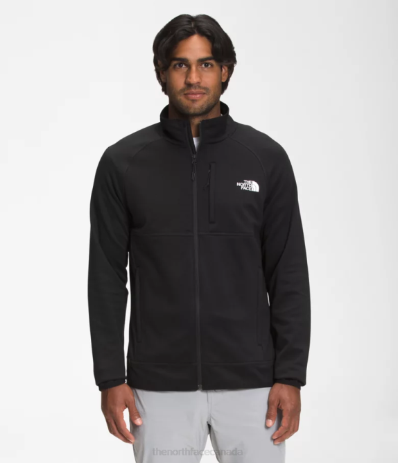 TNF Black Men The North Face Canyonlands Full-Zip 42D0951