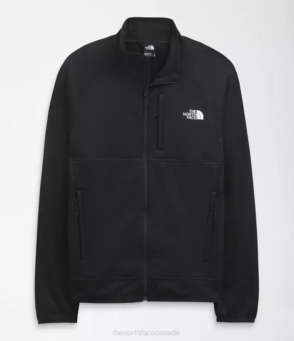 TNF Black Men The North Face Canyonlands Full-Zip 42D0951