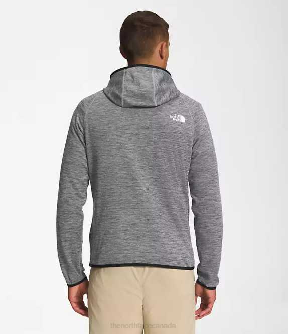 TNF Medium Grey Heather Men The North Face Canyonlands Hoodie 42D0922