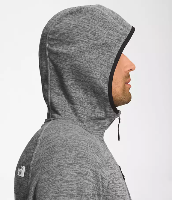 TNF Medium Grey Heather Men The North Face Canyonlands Hoodie 42D0922