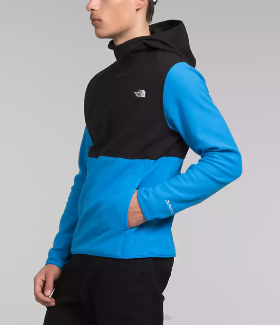 Optic Blue/TNF Black Men The North Face Alpine Polartec 100 Pullover 42D0119