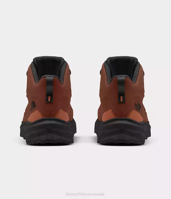 Brandy Brown/TNF Black Men The North Face VECTIV Exploris 2 Mid FUTURELIGHT Leather Boots 42D0610