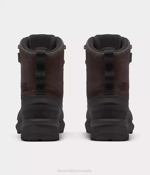 Coffee Brown/TNF Black Men The North Face Chilkat V Lace Waterproof Boots 42D0612